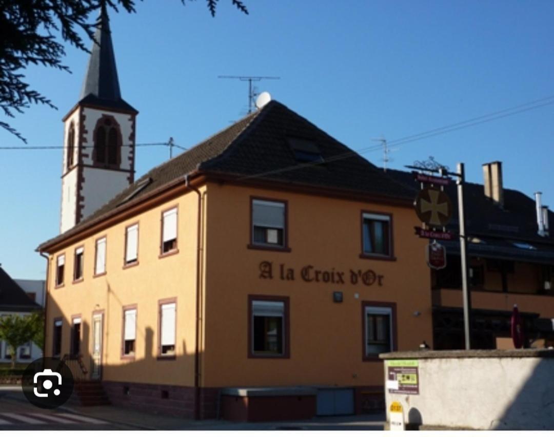 Hotel A La Croix D'Or Sessenheim Exterior photo