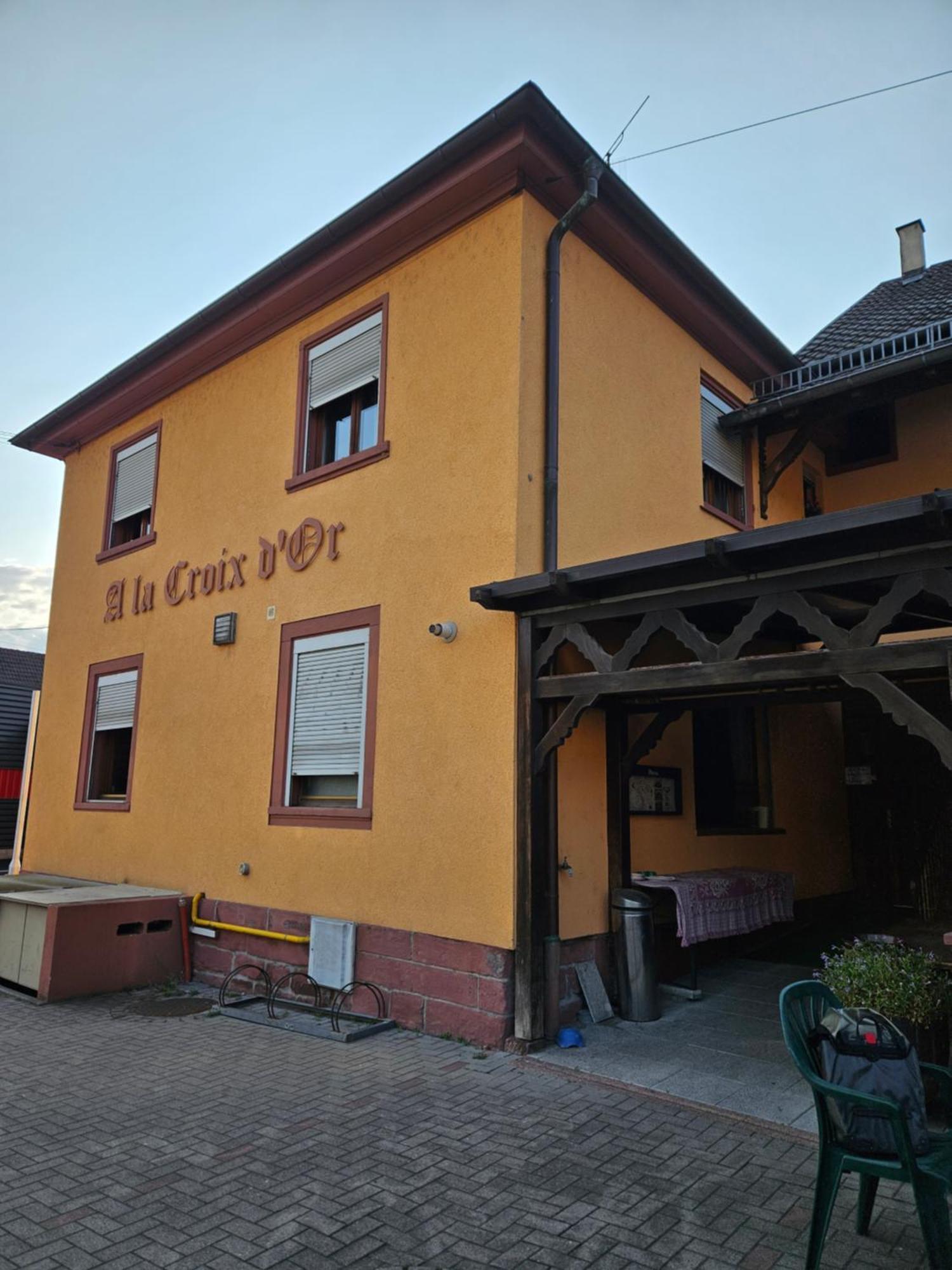 Hotel A La Croix D'Or Sessenheim Exterior photo